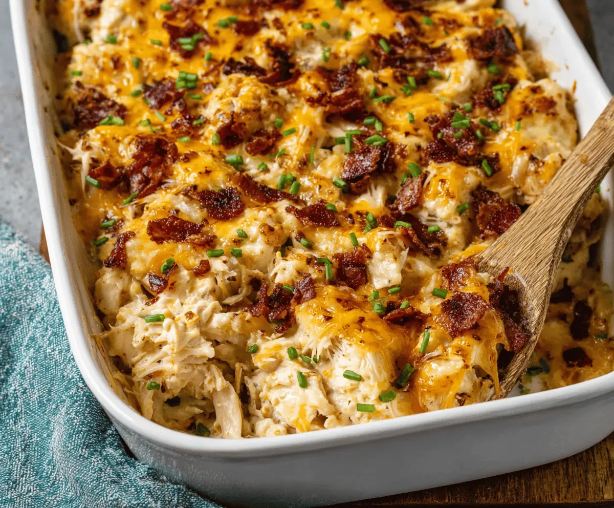 Crack Chicken Casserole Recipe