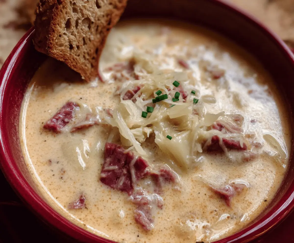 Creamy Reuben Soup Recipe – Easy & Delicious Comfort Food