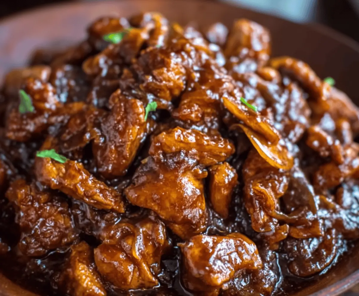Crock Pot Bourbon Chicken Recipe