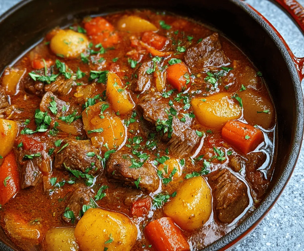 Hearty Classic Beef Stew Recipe