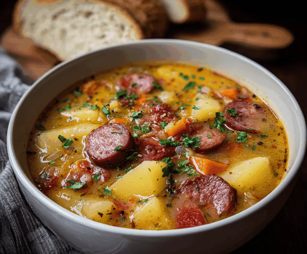 Kielbasa Potato Soup