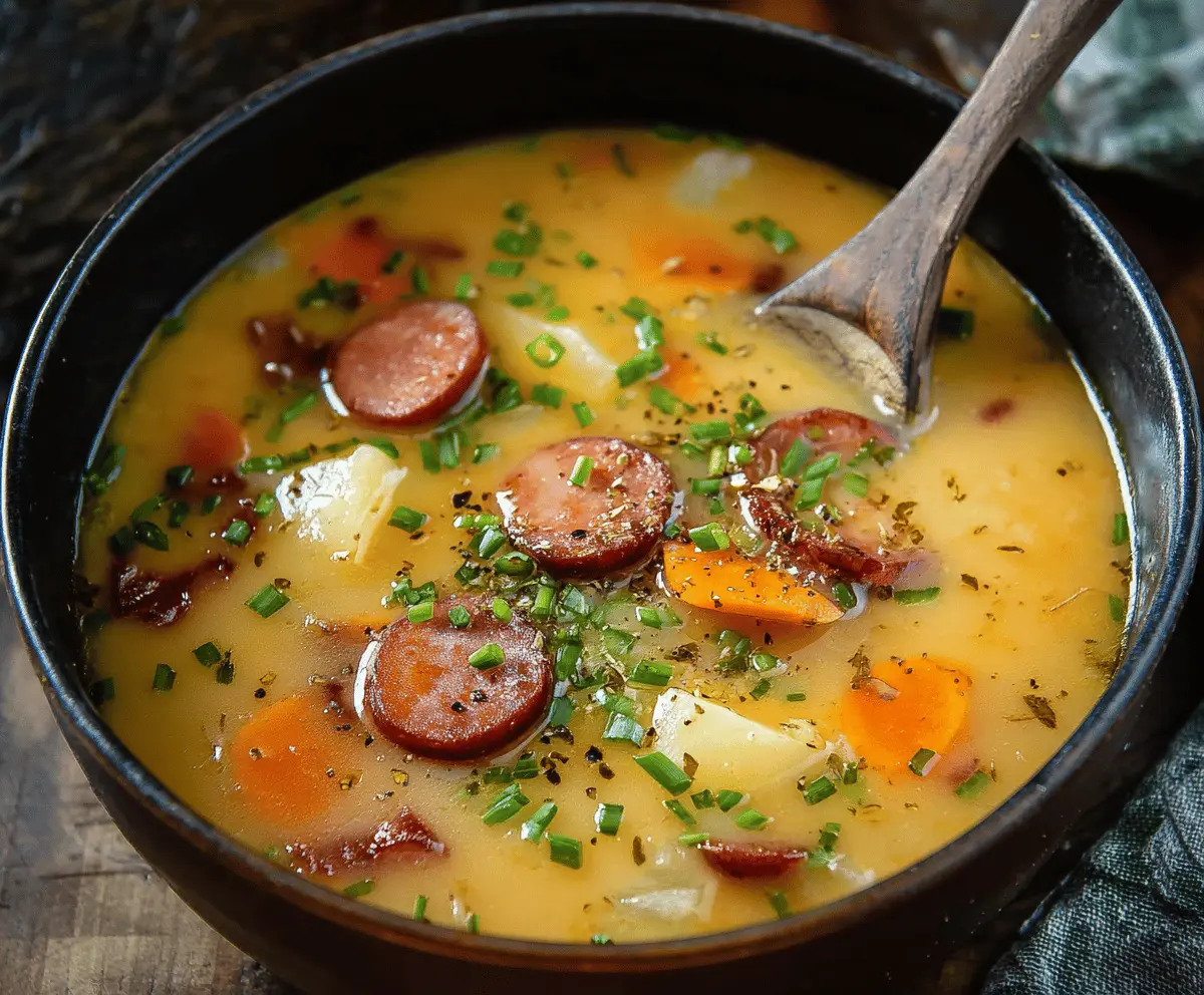 Kielbasa Potato Soup