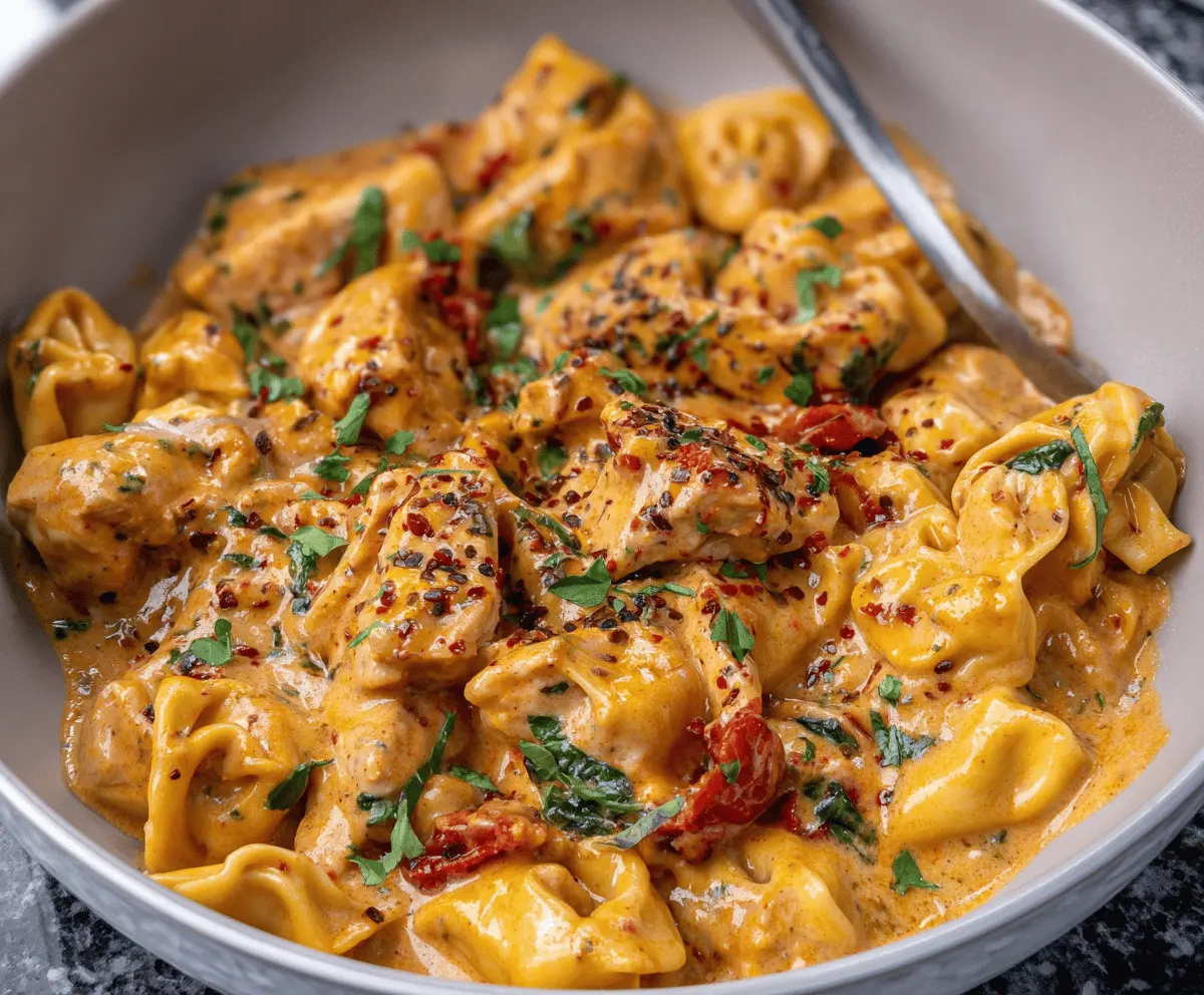 Marry Me Chicken Tortellini