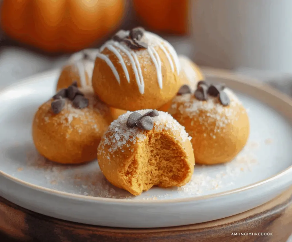 Pumpkin Cheesecake Truffles