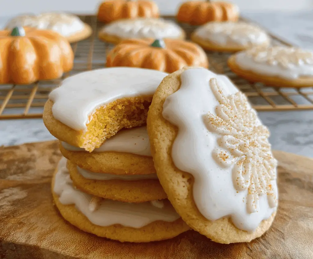 Pumpkin Spice Sugar Cookies