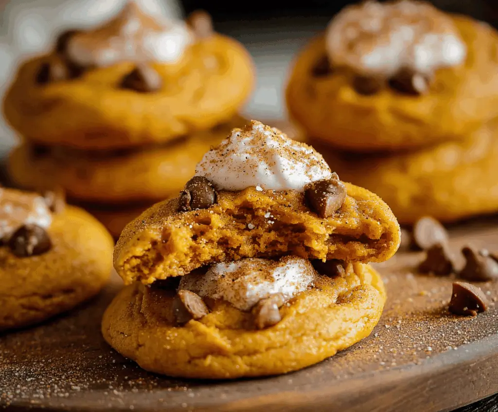 Soft Pumpkin Pie Cookies