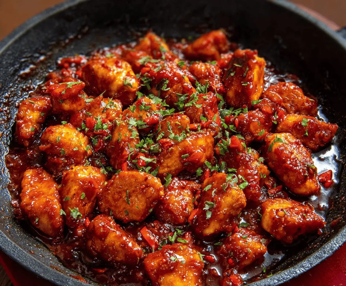 Easy Sweet Chili Chicken Recipe – Spicy & Delicious Dinner Idea
