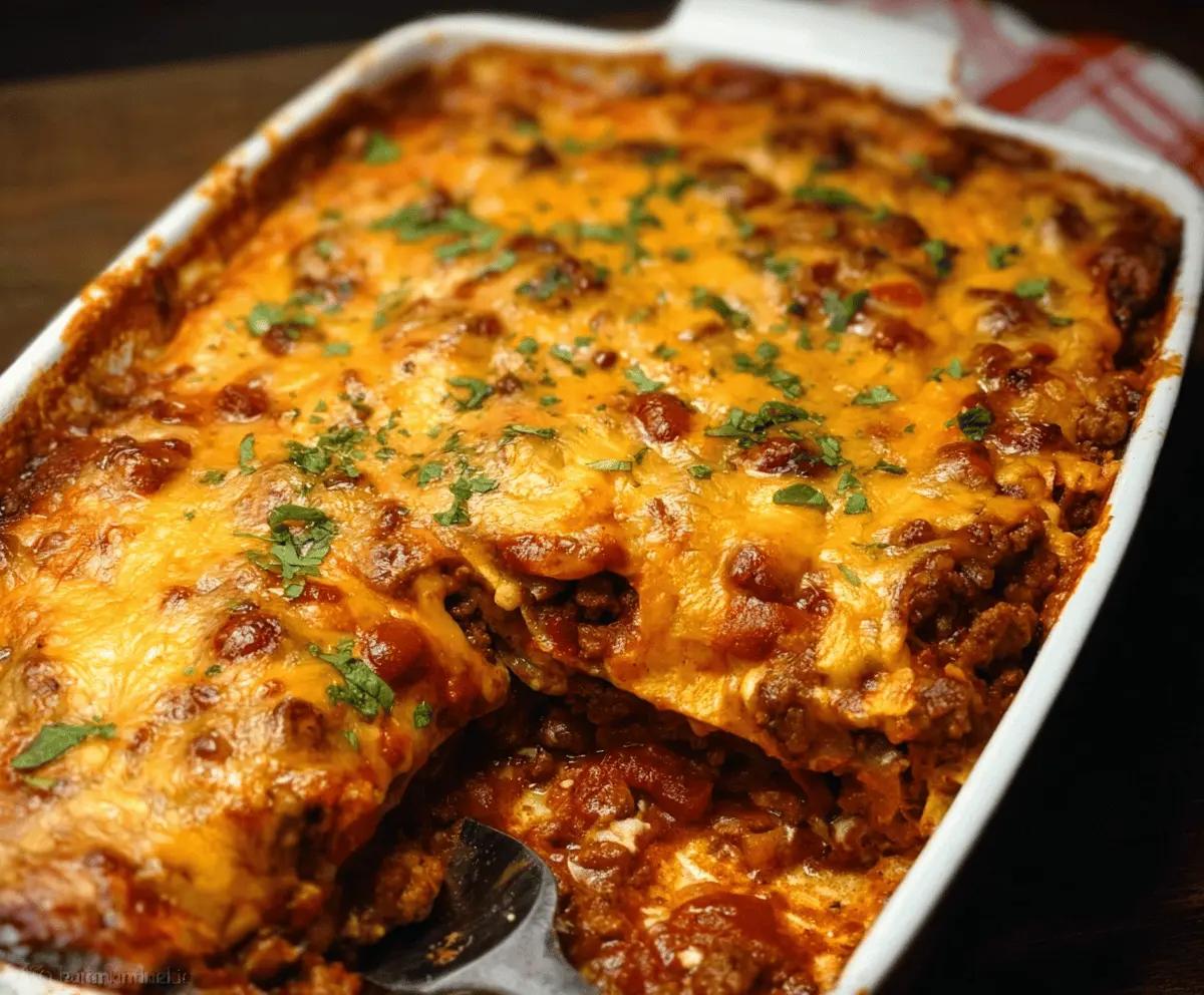 Best Beef Enchilada Casserole Recipe – Easy & Delicious