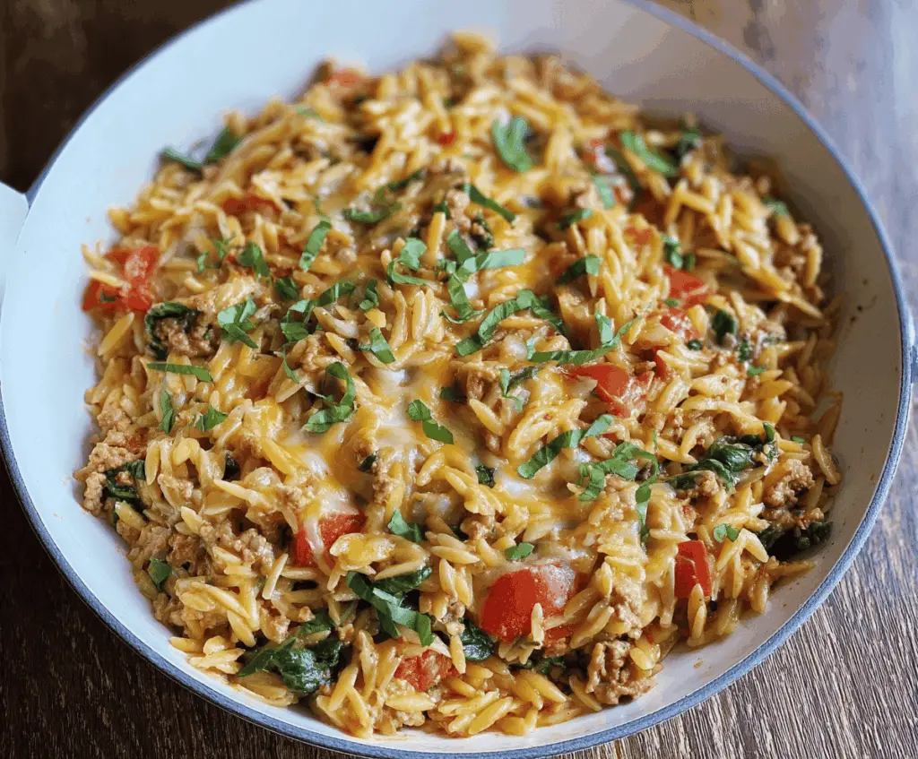 Best Ground Turkey Orzo Recipe
