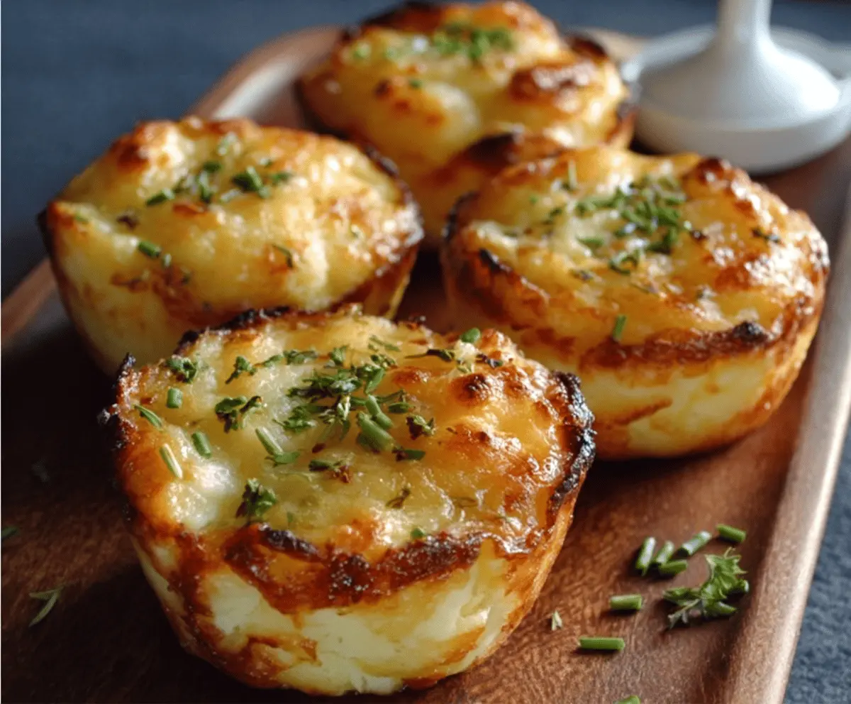 Easy Cheesy Mashed Potato Puffs Recipe