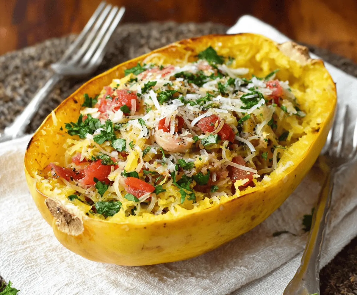 Healthy and Delicious Spaghetti Squash Dinner Recipes