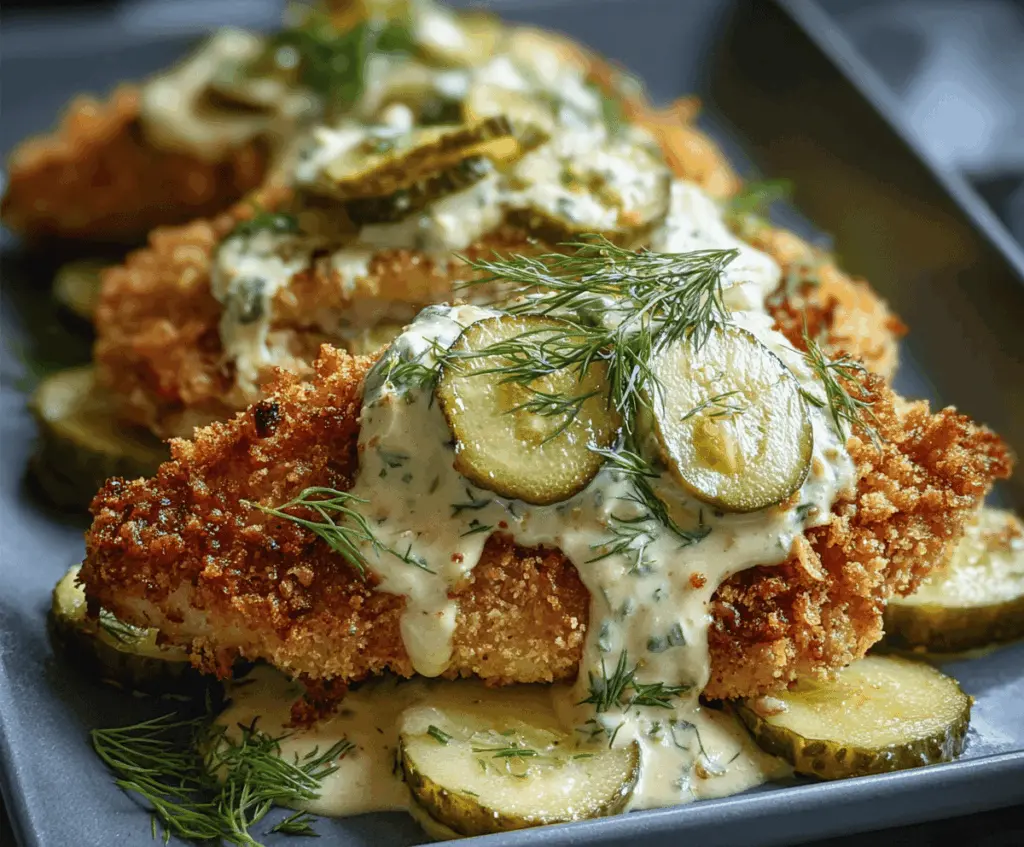 Dill Pickle Parmesan Chicken