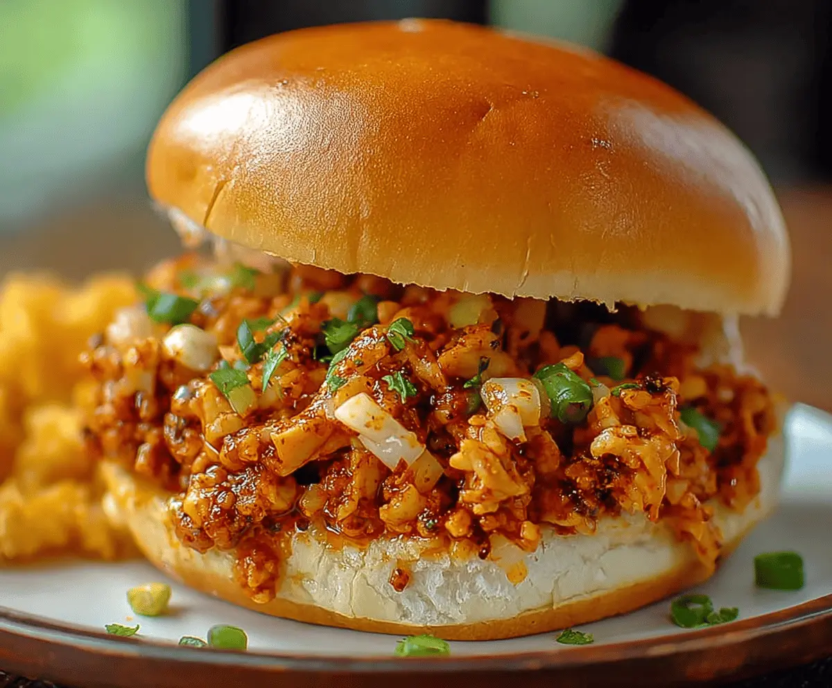 Easy Cajun Chicken Sloppy Joes – Quick & Spicy Dinner Recipe