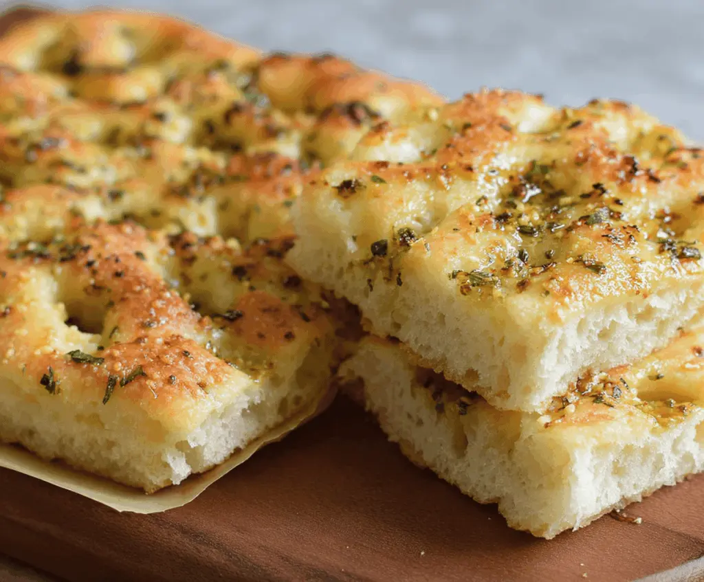 Garlic Parmesan Focaccia – A Savory Italian Bread