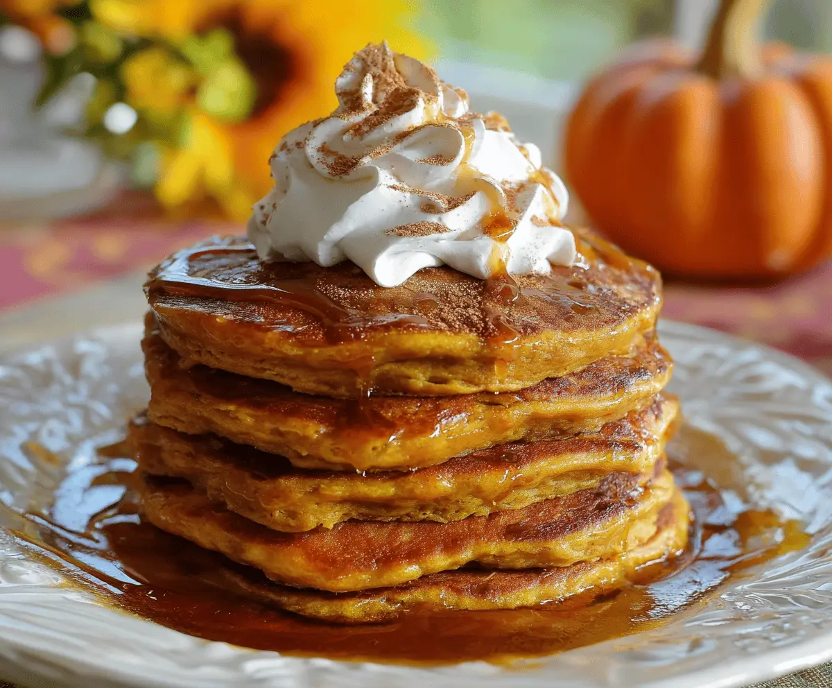 Gilmore Girls Inspired Pumpkin Pancakes Recipe