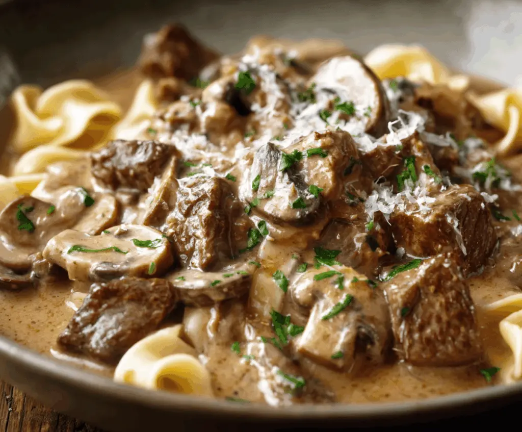 Gordon Ramsay Beef Stroganoff