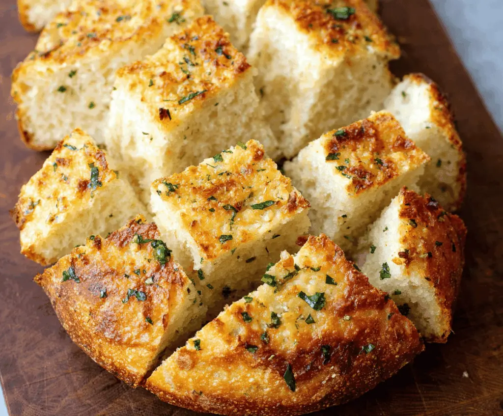 Parmesan Garlic Artisan Bread – Fresh from the Oven!