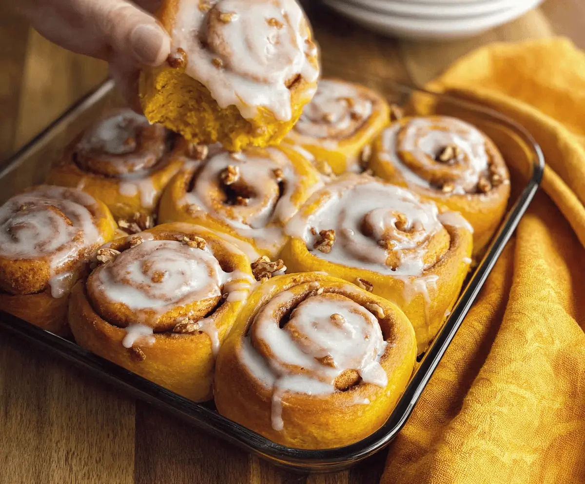 Irresistible Pumpkin Cinnamon Rolls Recipe for Cozy Fall Mornings