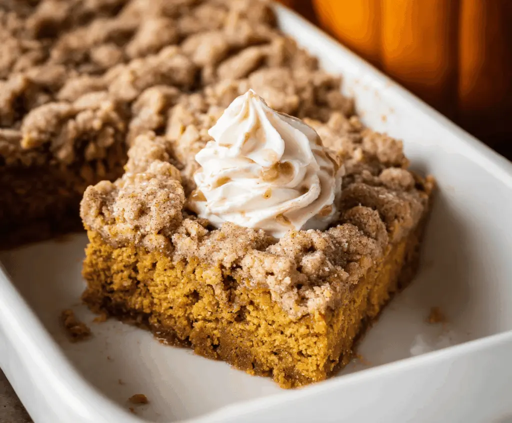 Pumpkin Pie Crisp With Cinnamon Streusel