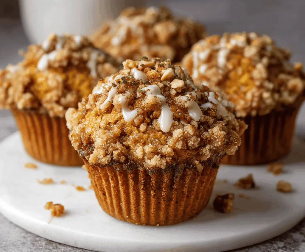 Pumpkin Streusel Muffins