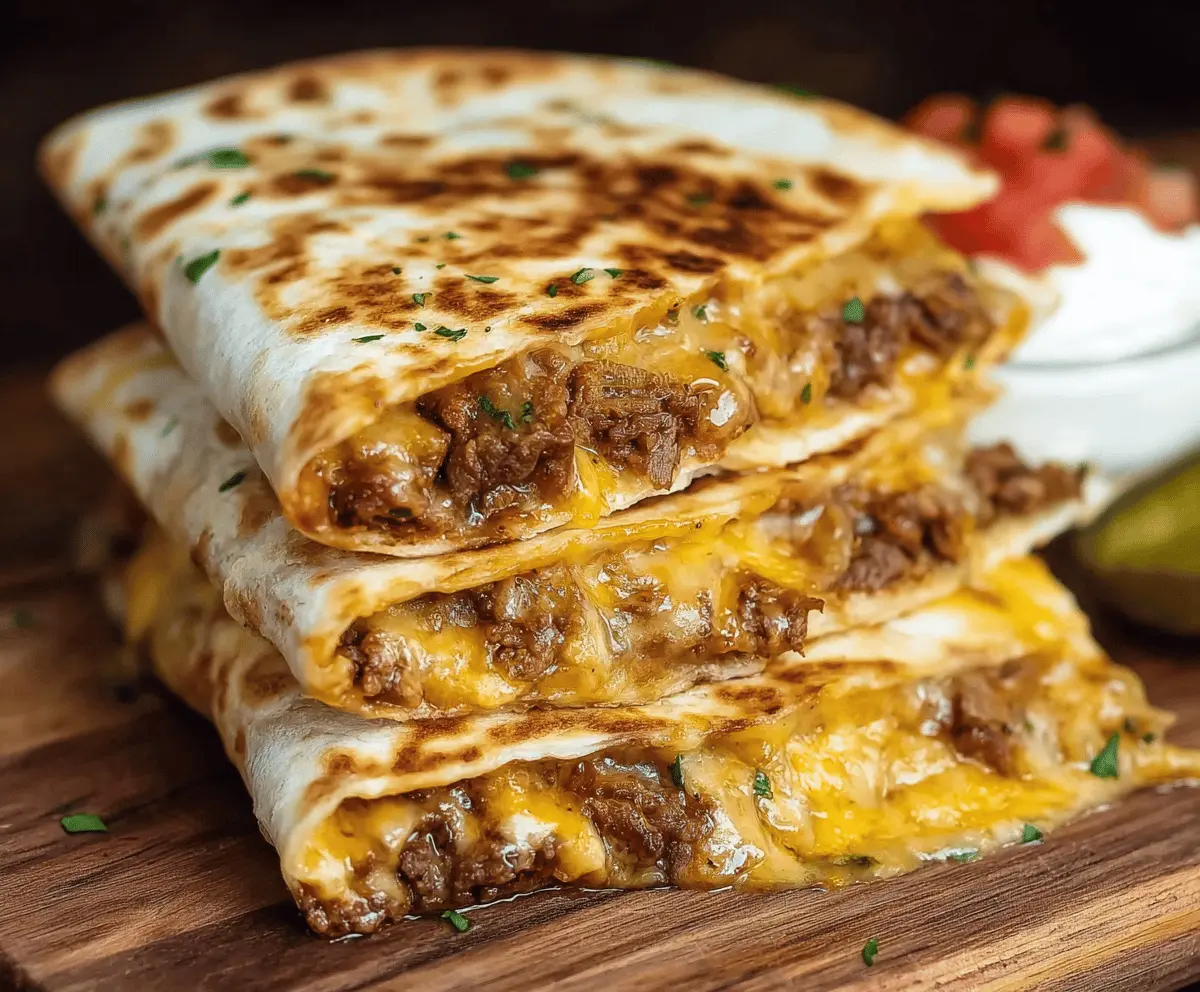 Crispy Smashburger Quesadillas Recipe – Quick & Delicious Meal