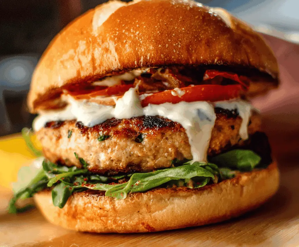 Spicy Southwest Turkey Burgers