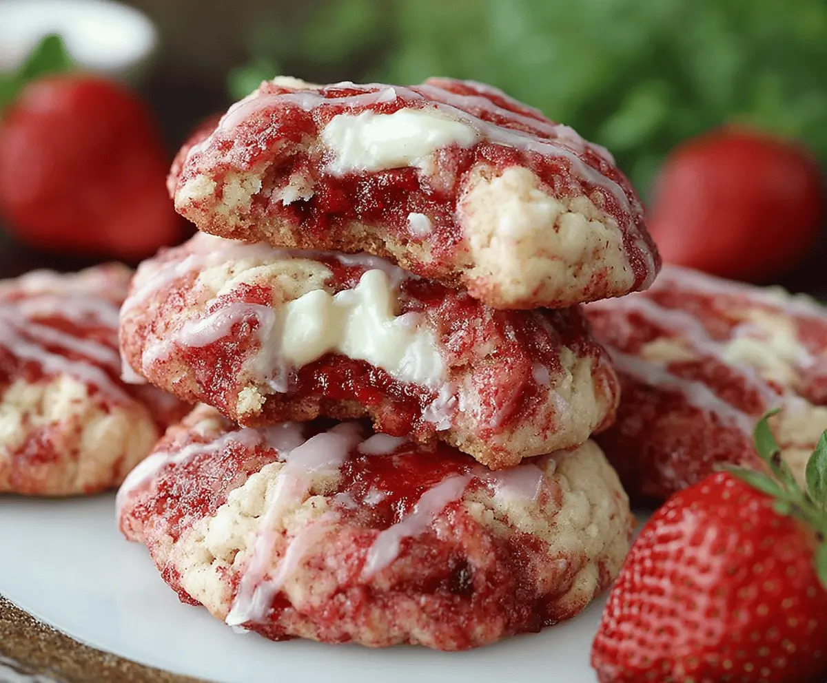 Strawberry Cheesecake Cookies Recipe – Easy & Delicious Treats