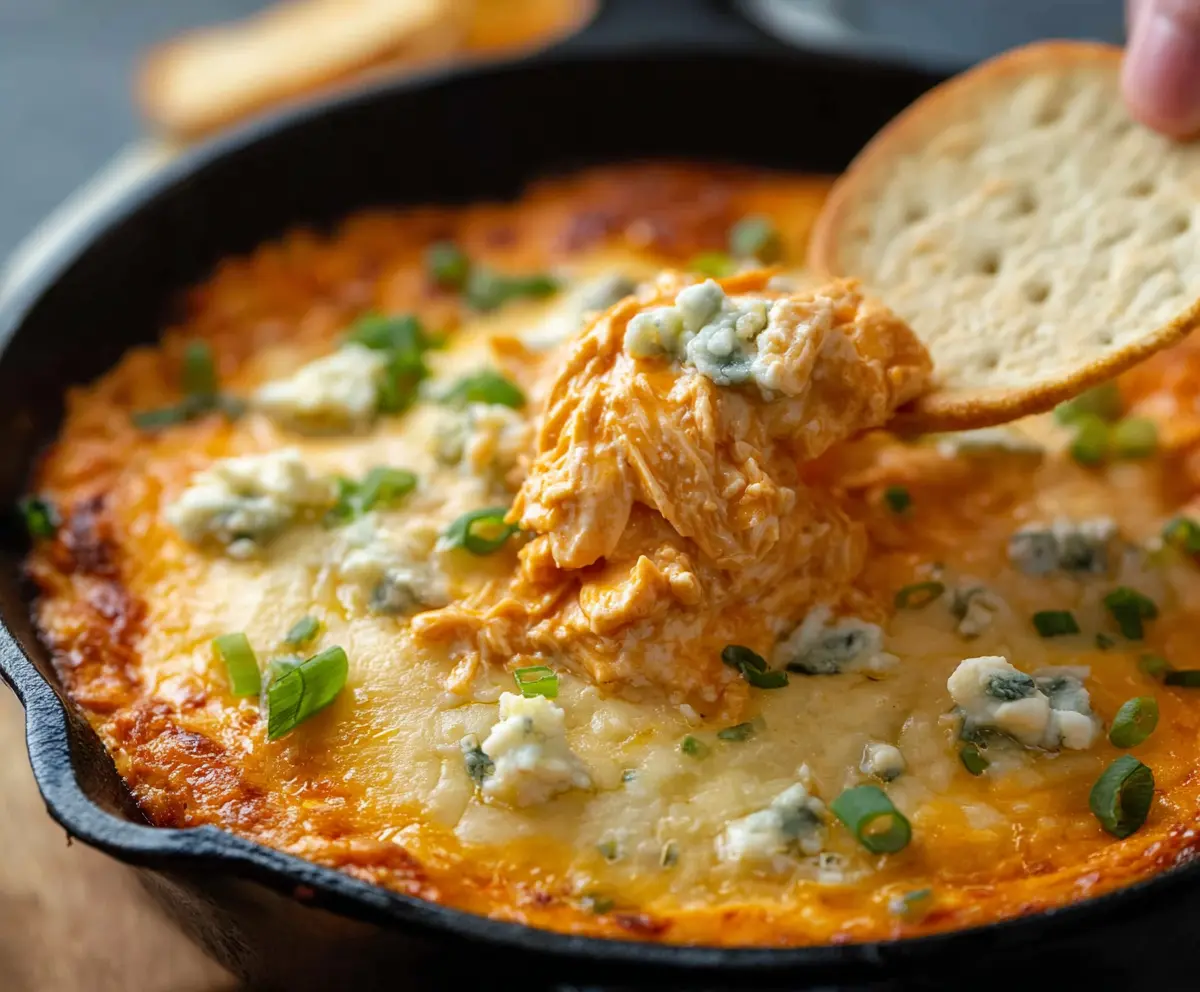 Easy Best Buffalo Chicken Dip