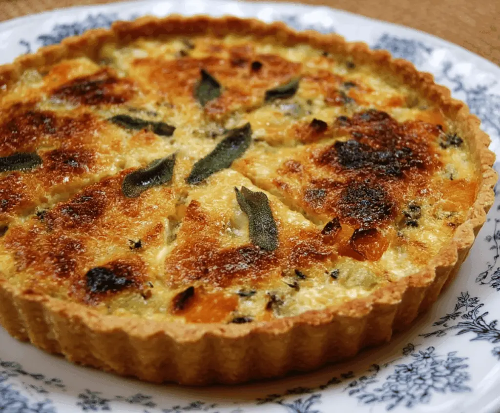 Butternut Squash & Sage Quiche