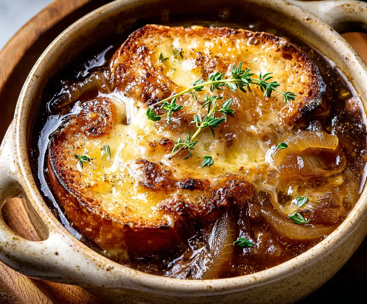Easy Caramelized Onion Soup Recipe