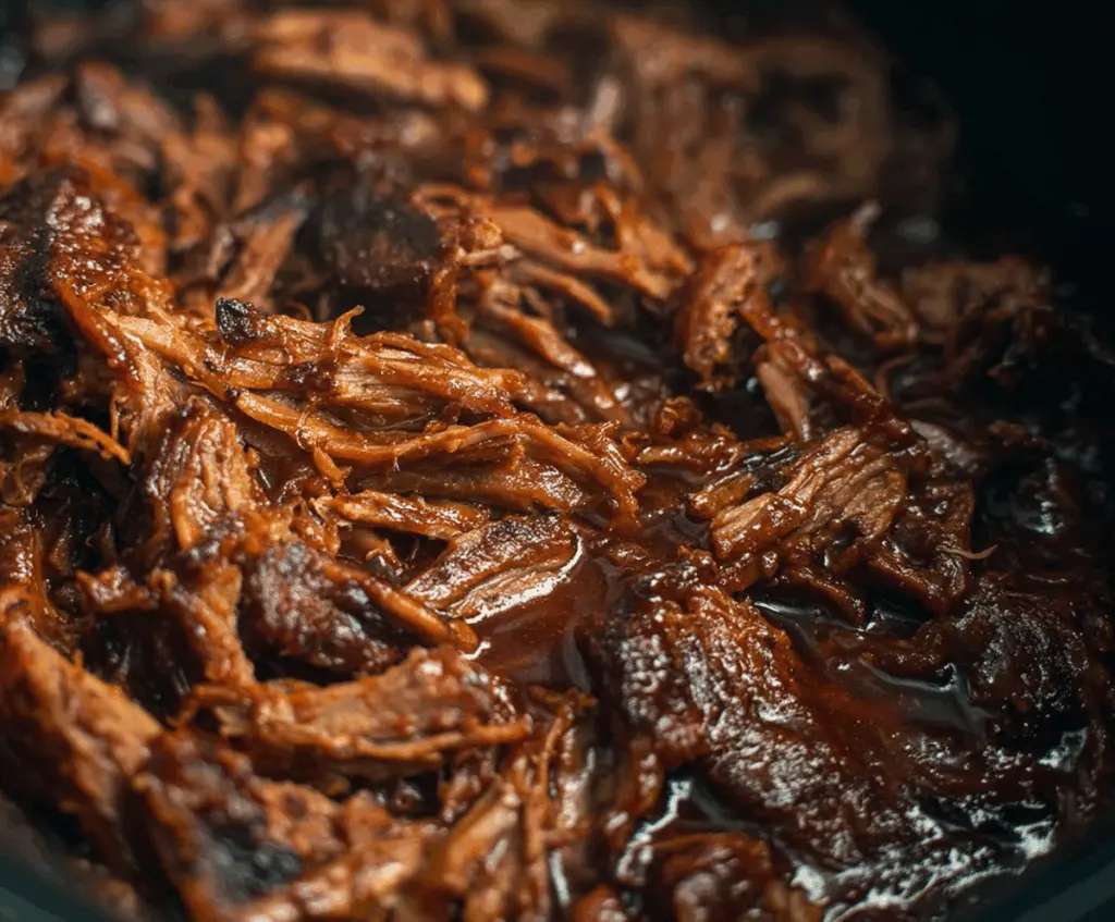 Caramelized Pulled Beef Brisket