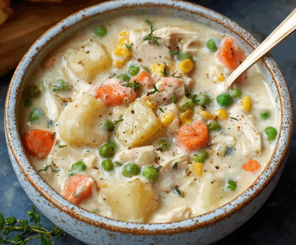 Chicken Pot Pie Soup