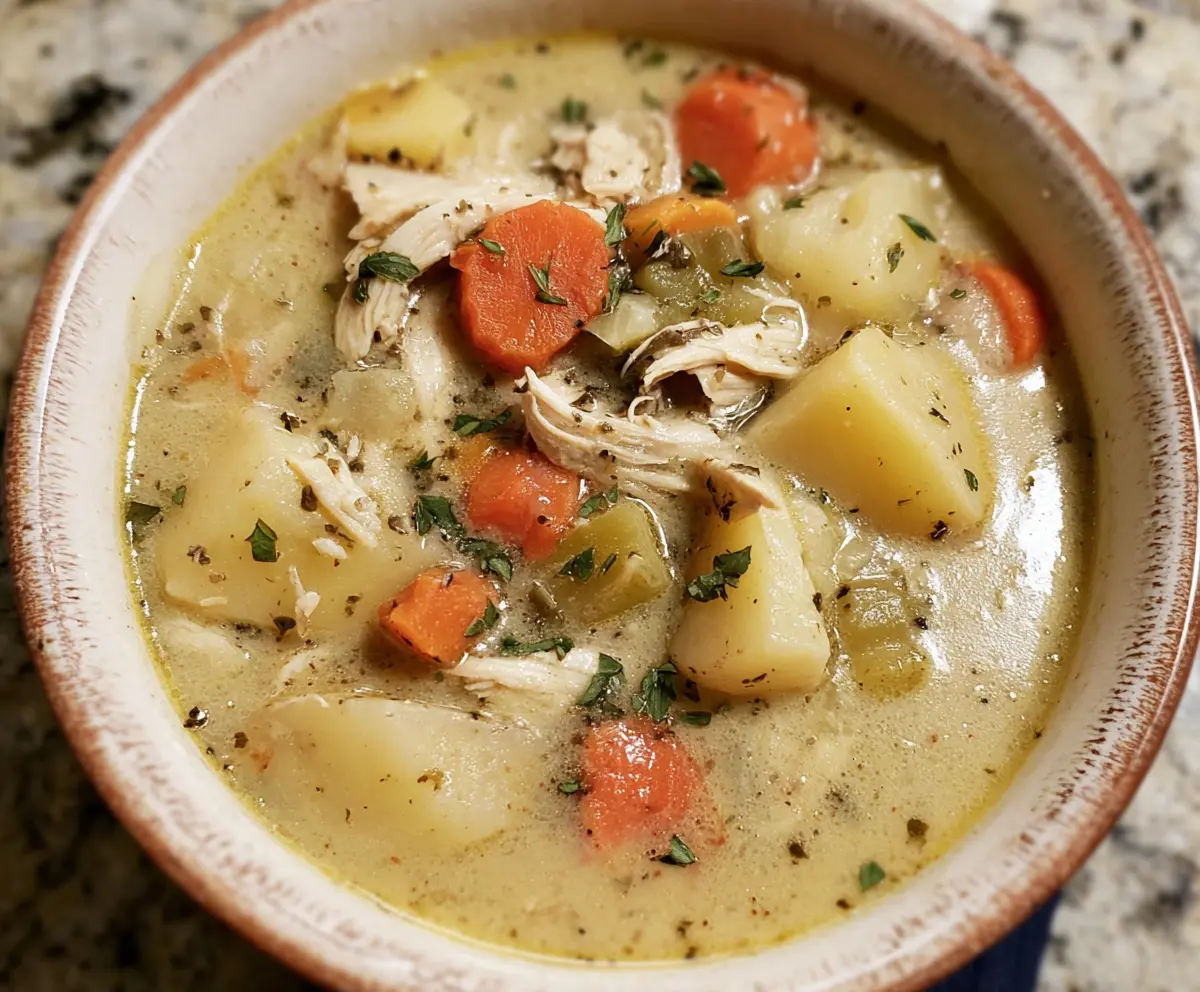 Cozy Chicken Soup with Potatoes