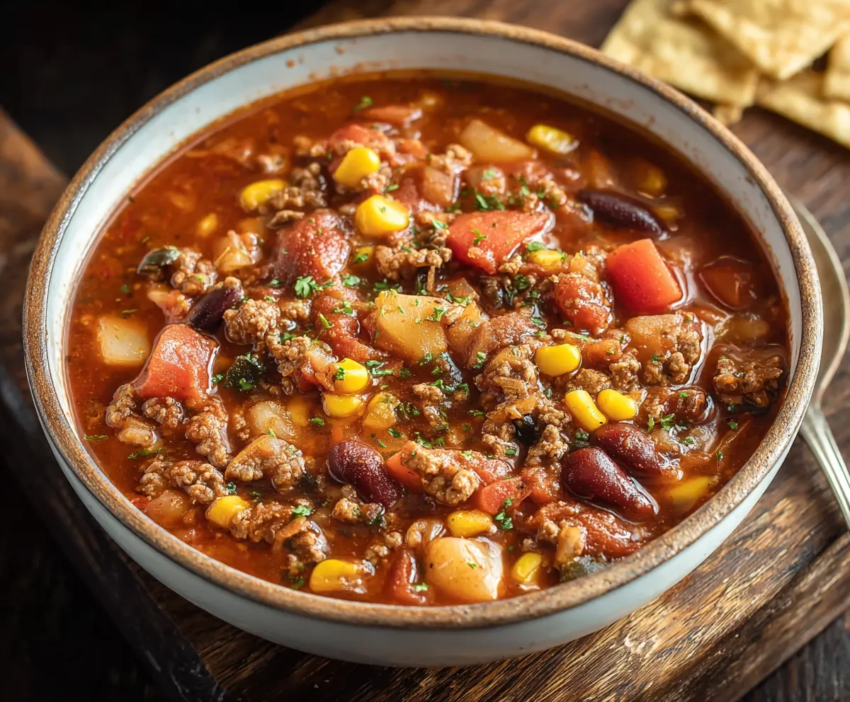 Hearty Cowboy Soup Recipe