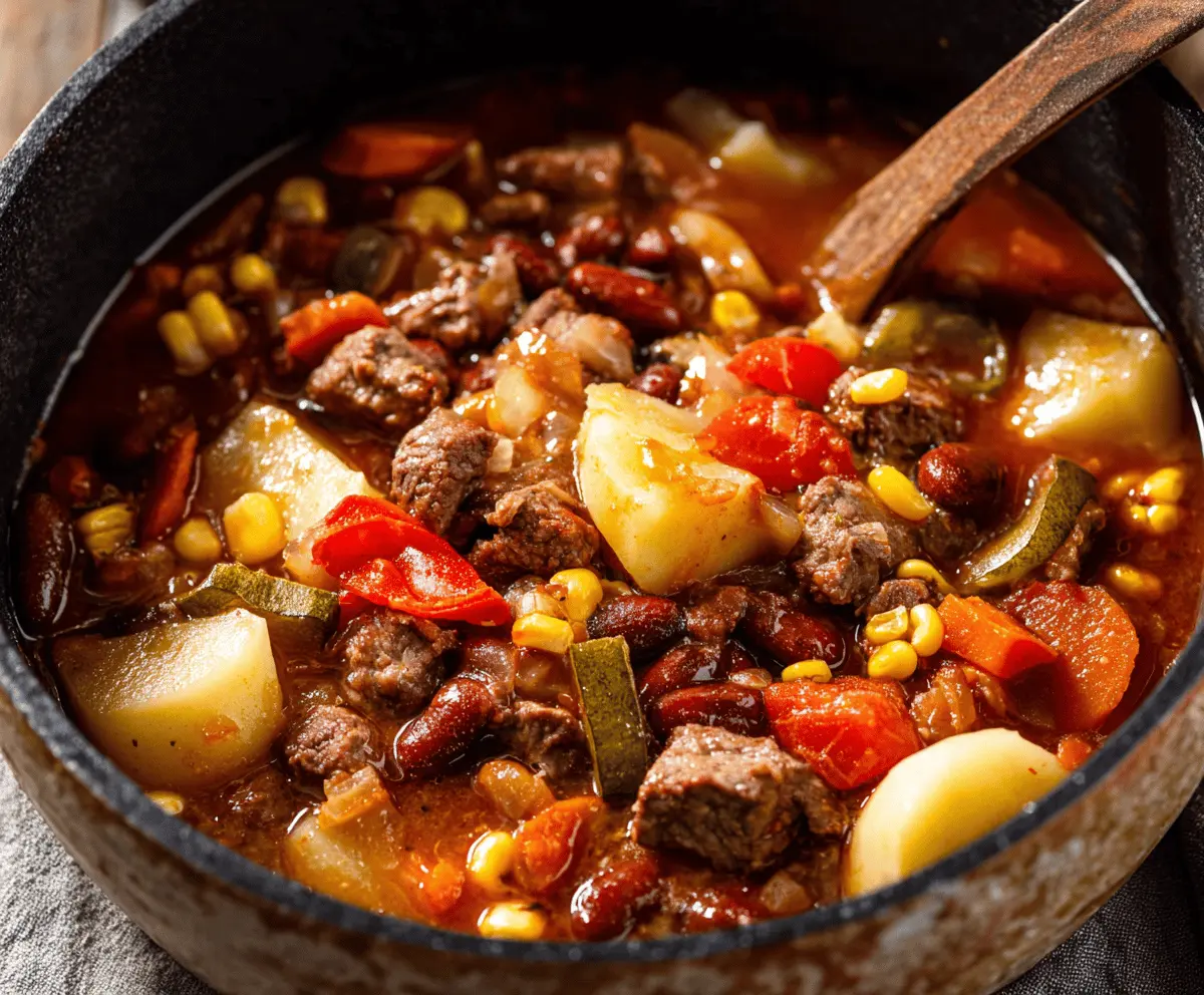 Hearty Cowboy Stew Recipe