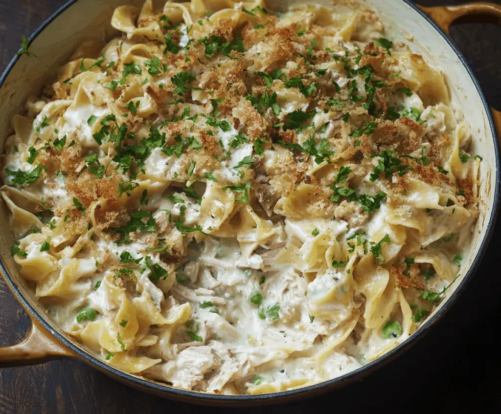 Creamy Tuna Noodle Casserole