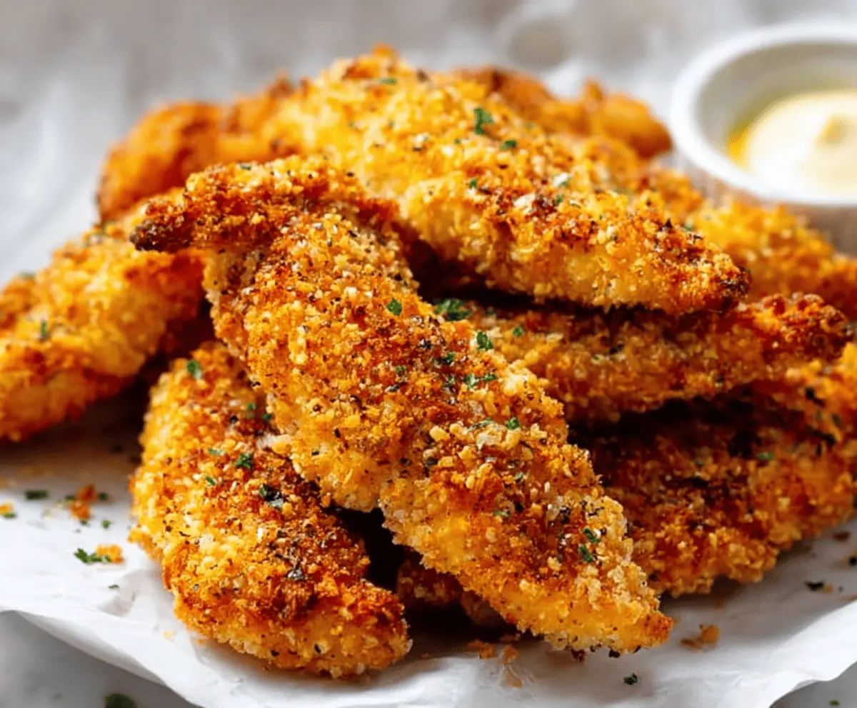 Crispy Baked Chicken Tenders Recipe