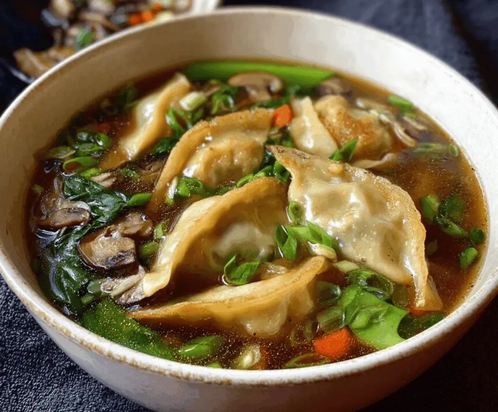 Easy Potsticker Soup Recipe for Comfort Food Lovers