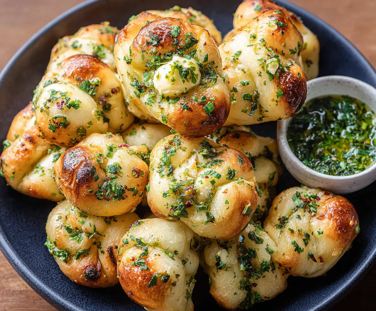 Easy Garlic Knots Recipe
