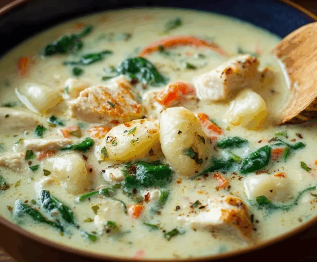Olive Garden Chicken Gnocchi Soup