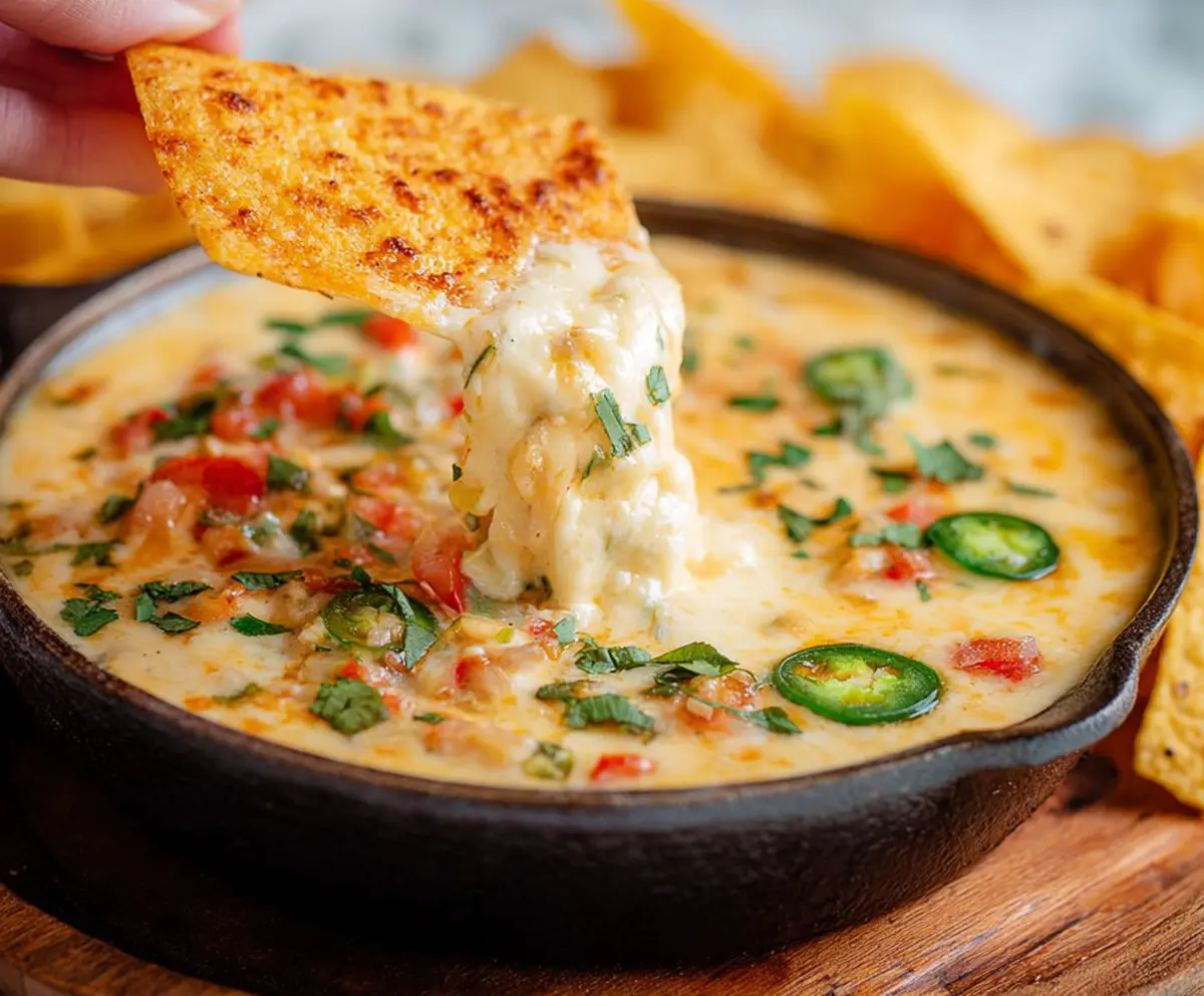 Easy Queso Dip in 10 Minutes