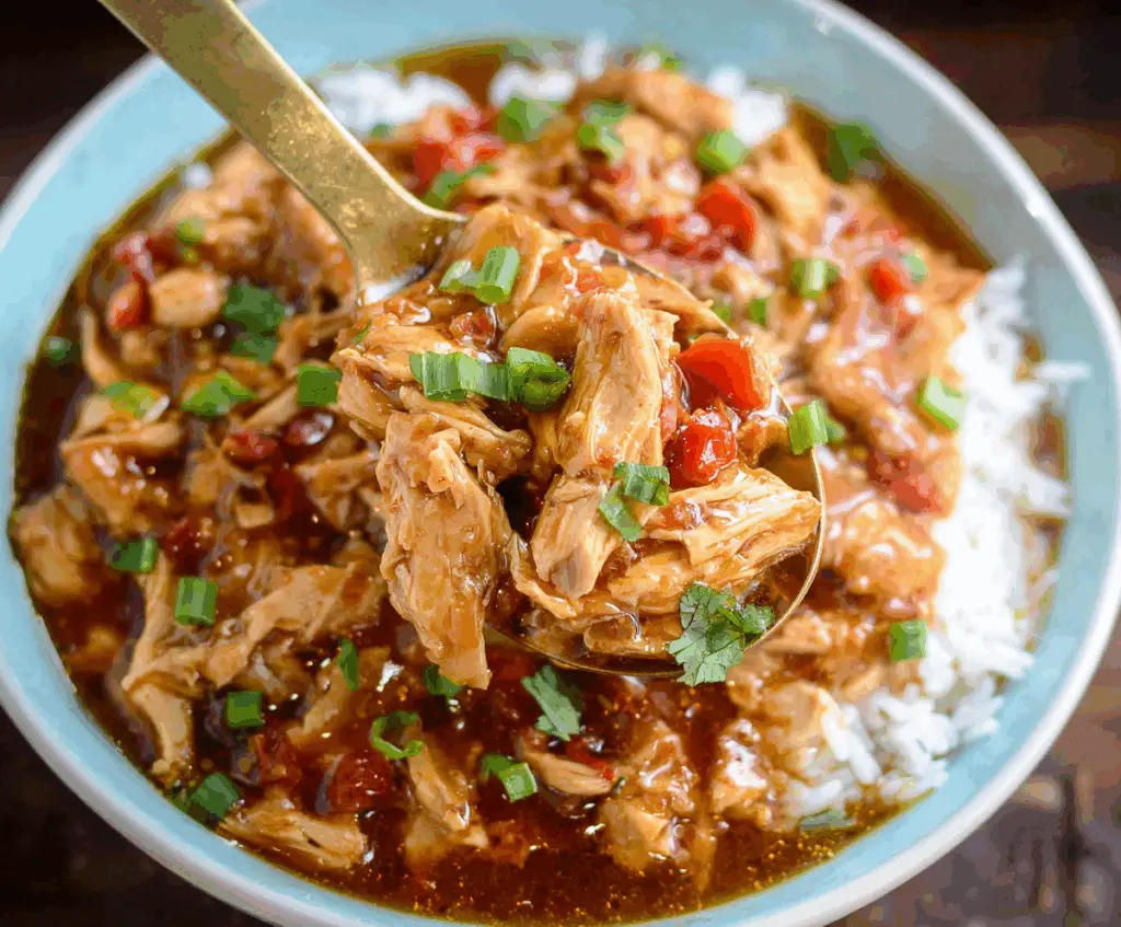 Slow Cooker Sweet Chili Chicken