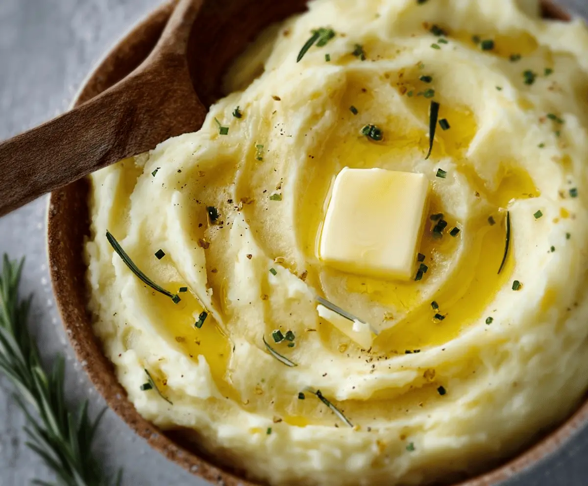 Creamiest Baked Mashed Potatoes Recipe
