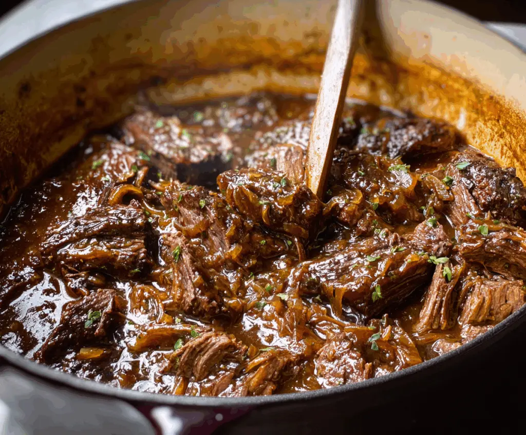 the ultimate French onion pot roast recipe