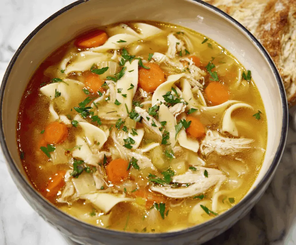 Traditional Chicken Noodle Soup