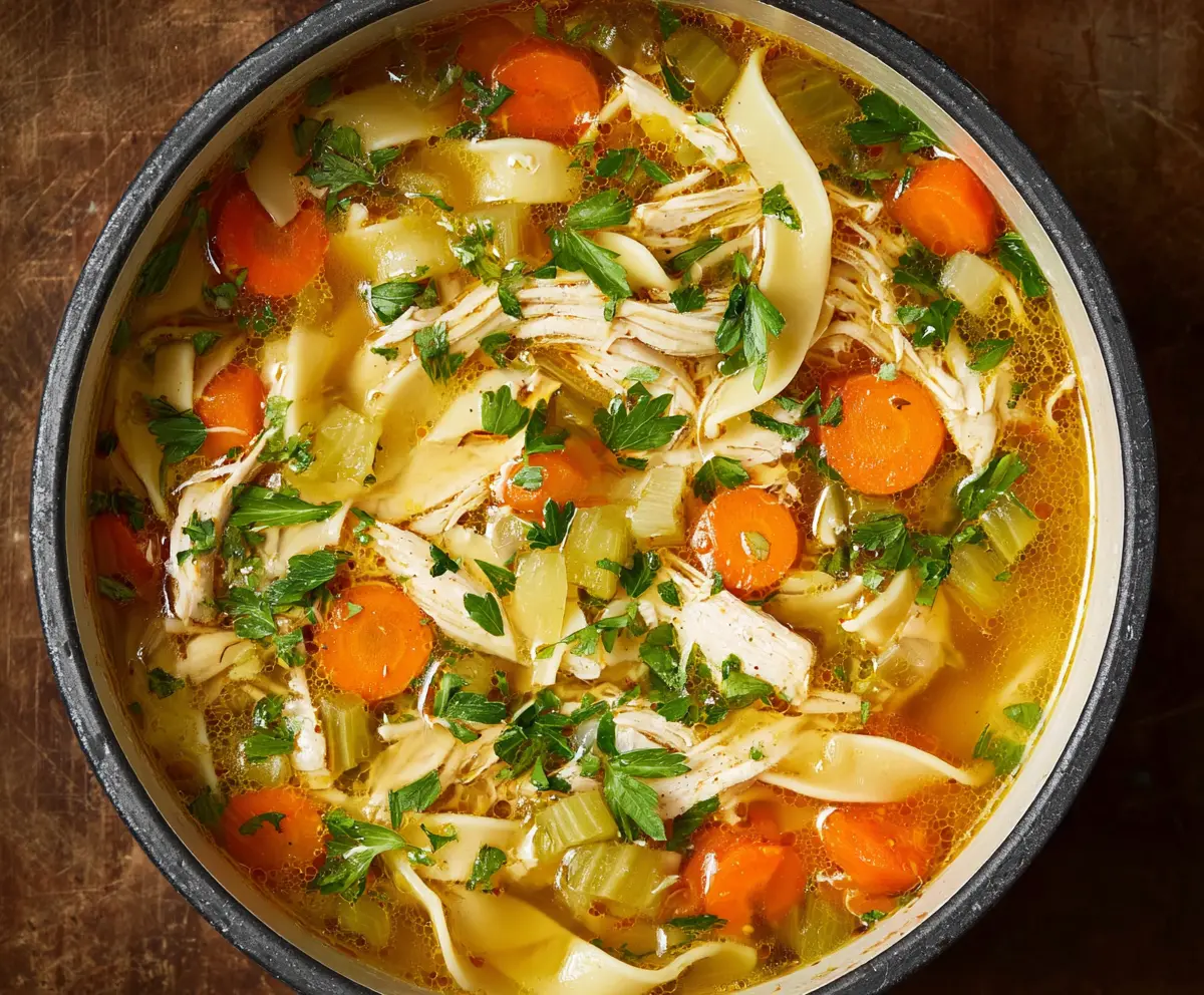 Classic Chicken Noodle Soup Recipe