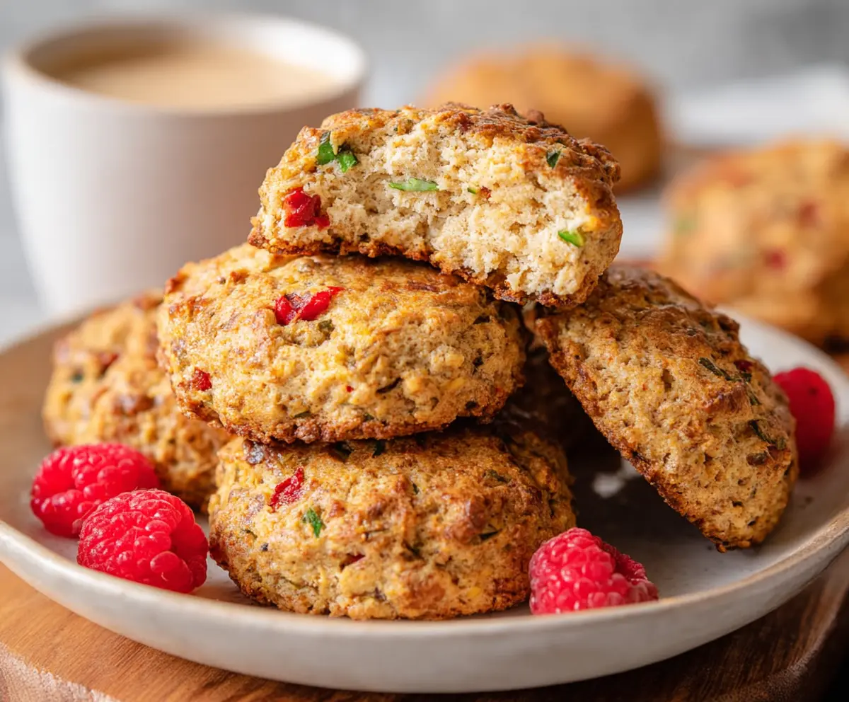 High Protein Breakfast Biscuits