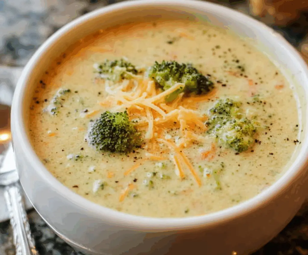 Cheesy Broccoli Soup