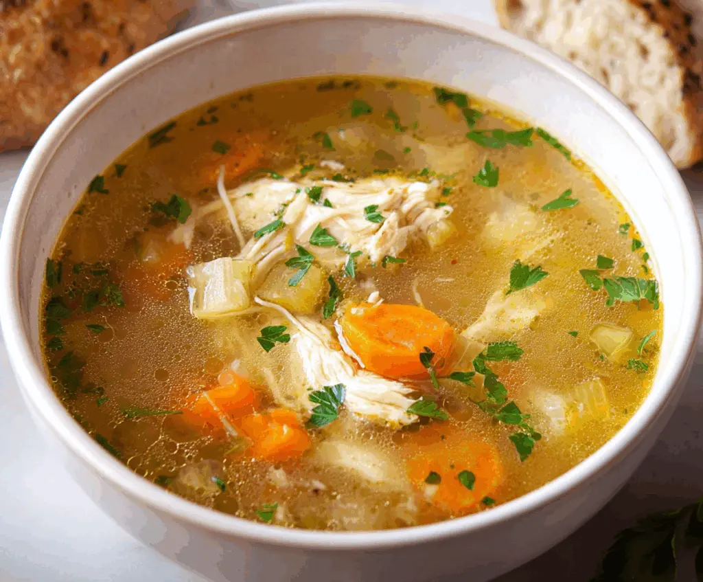 Comfort Style Chicken Soup