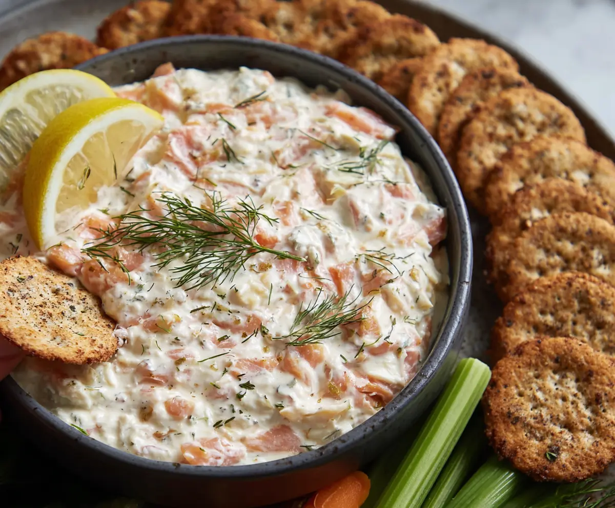 Easy Creamy Smoked Salmon Dip